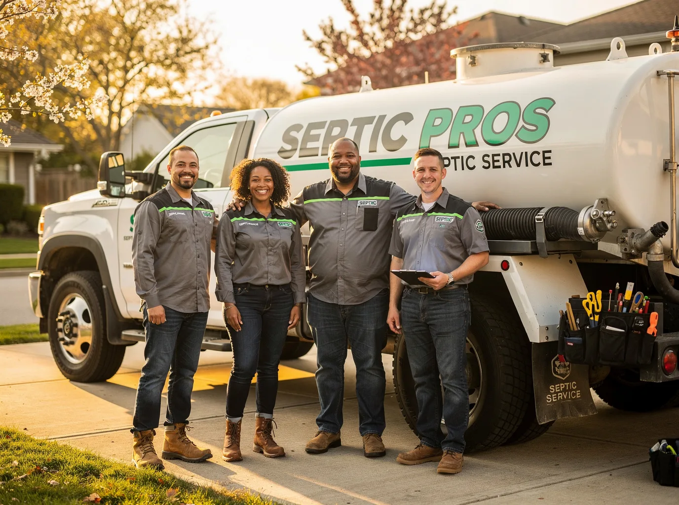 Septic Tank Pumping company in New Sharon, ME